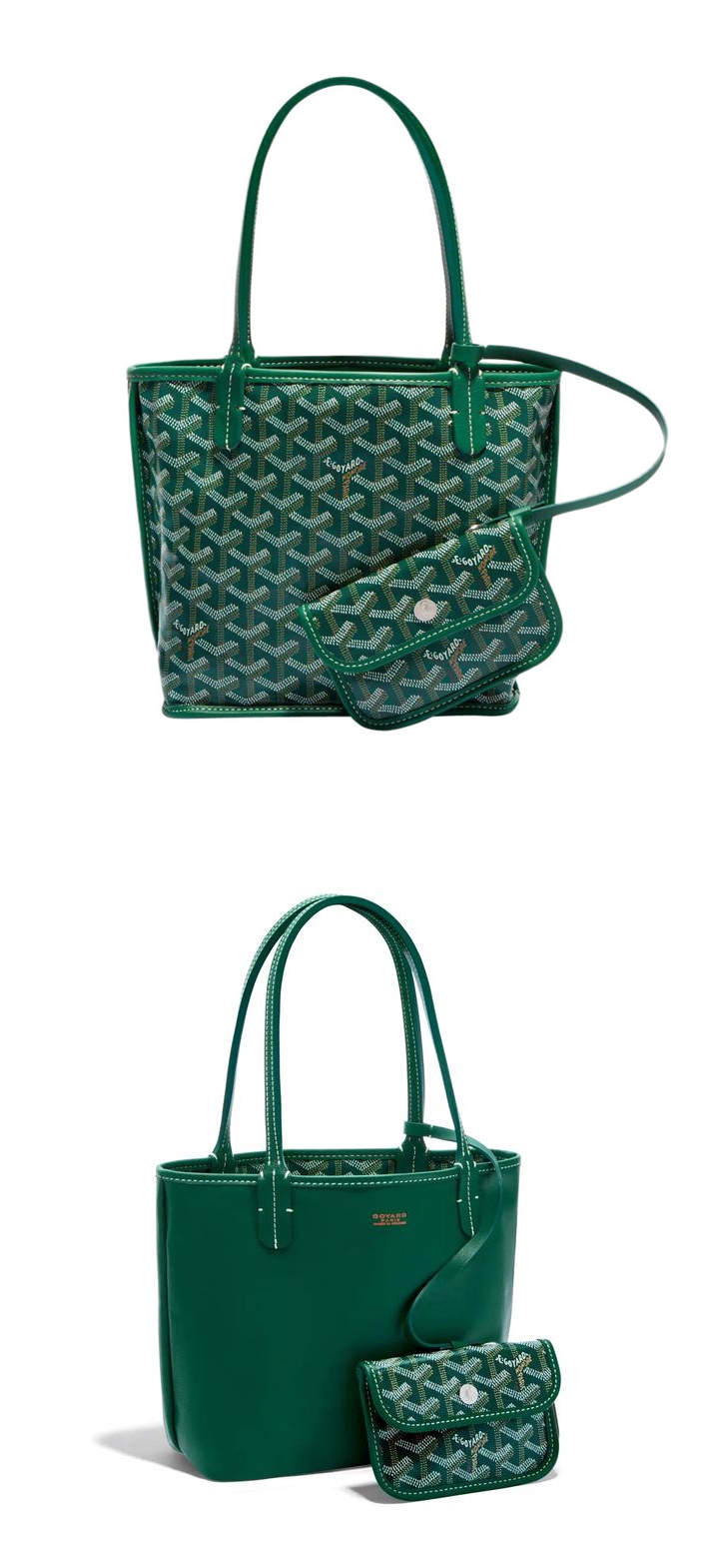 Goyard Anjou Mini Bag Green AMAANJOU-MINI-09